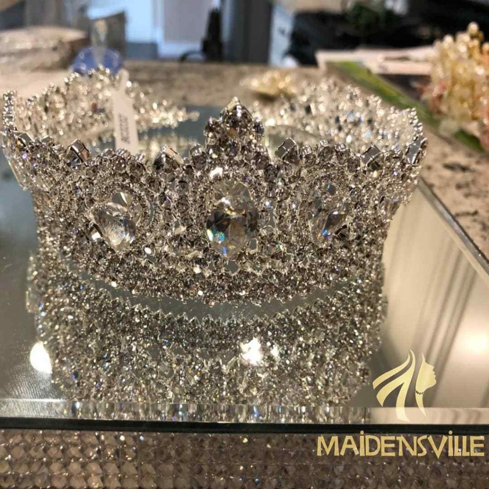 Real Pageant Bridal Wedding Tiara Crown
